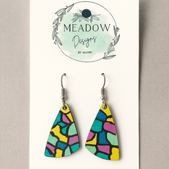 Crazy Colours - Earrings