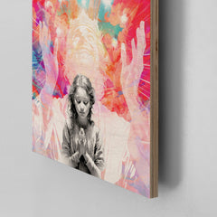 Great High Priest - Wood Print (30 x30cm)