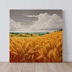 Harvest - Wood Print (30 x30cm)