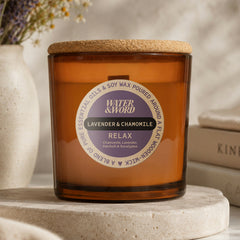 RELAX Candle - Lavender & Chamomile