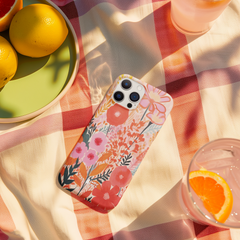 Jolly Covs – Sweet Peony Serenade (TOUGH iPhone Case)