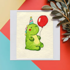 Dino Red Balloon_1