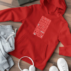 Good things happen_Hoodie_Red_FRONT_1