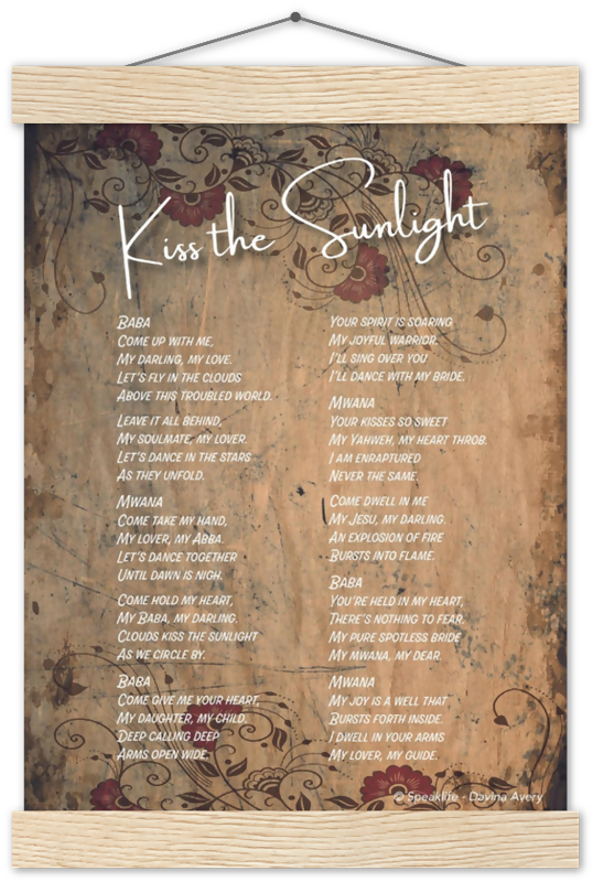 Kiss the Sunlight — Poetry Collection Poster