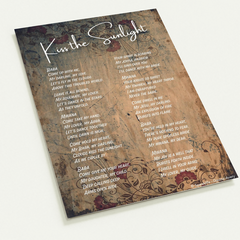 Kiss the Sunlight Cards - Poetry Collection