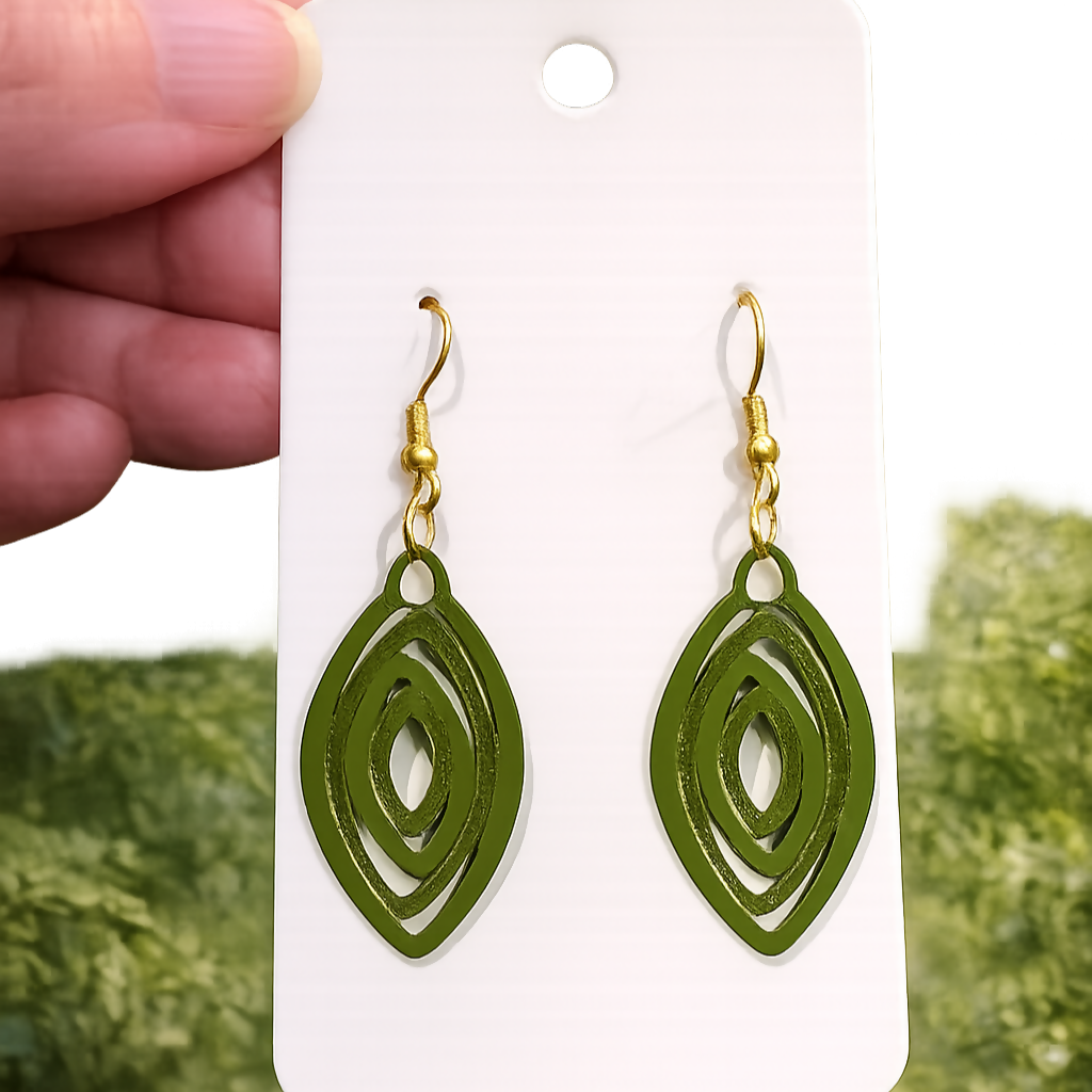 Olive Green Drops