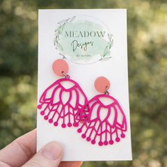 Happy Pink Dangles