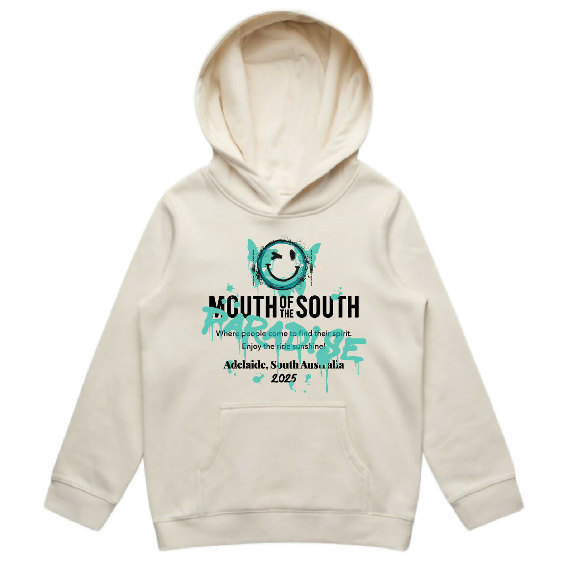 Mouth of the South_Hoodie_Ecru_FRONT